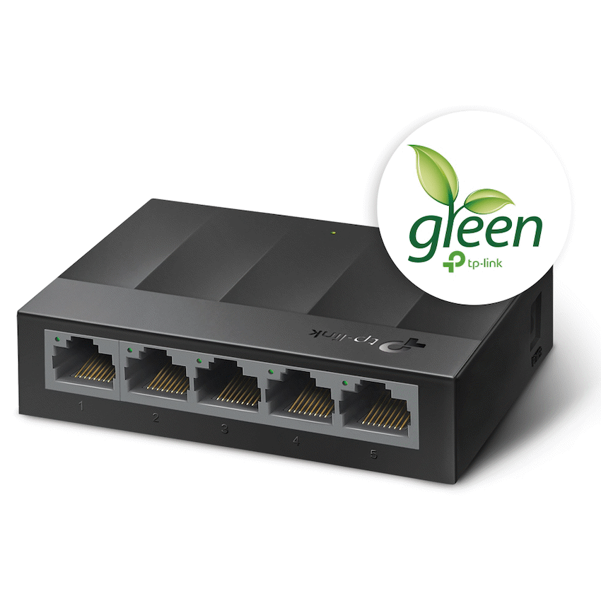 LiteWave LS1005G 5-Port Gigabit Desktop Switch