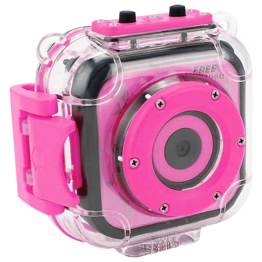 Volkano Kids Funtime Series Waterproof Action Camera - Pink