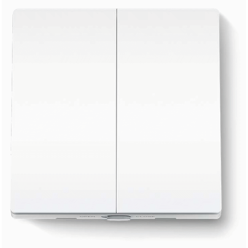 Tapo TP-Link Tapo S220 Smart 868mhz Light Switch 2-Gang 1-Way, No Neutral Required