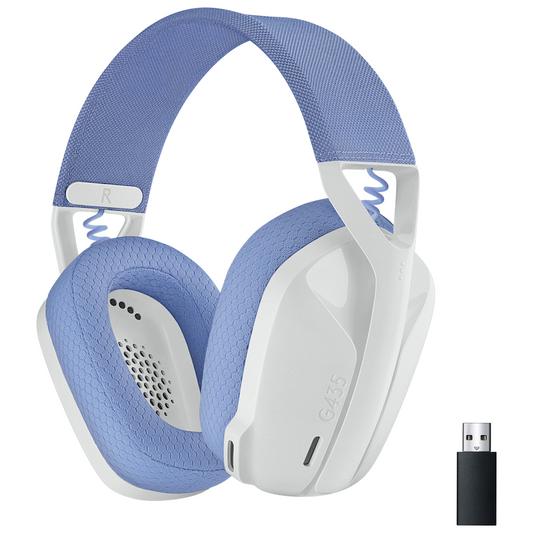 Logitech(R) G435 LIGHTSPEED Wireless Gaming Headset - White - Guards On Duty Shop & Security Guards