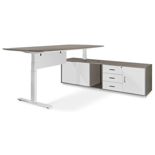 Everfurn Premium Miami Height Adjustable Desk (Box 1 of 4)