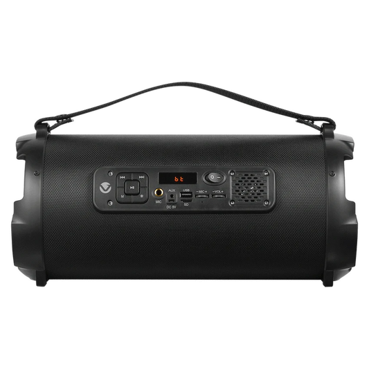 Volkano Apogee Series Bluetooth Speaker with RGB Lighting and Karaoke/Mic Input