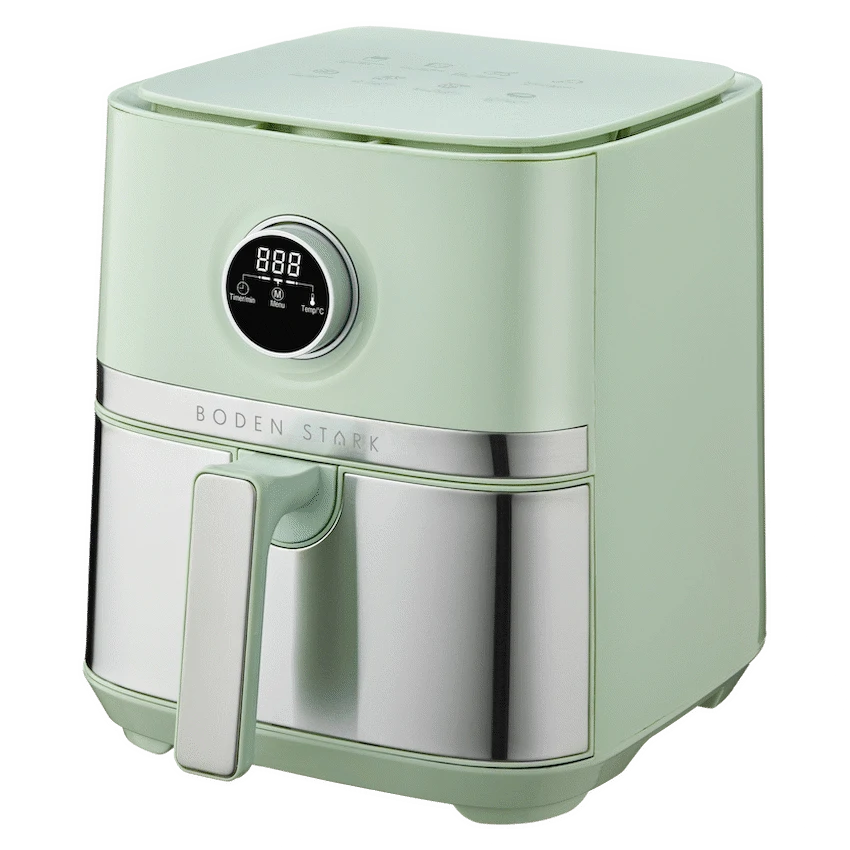 Boden Stark 5.0L Digital Air Fryer Green - Guards On Duty Shop & Security Guards