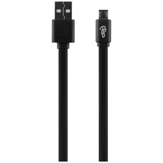 Pro Bass Energize Series Packaged Micro USB Cable - Black - 1.2m