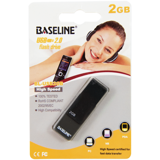 Baseline USB 2GB Flash Drive - Guards On Duty Shop & Security Guards