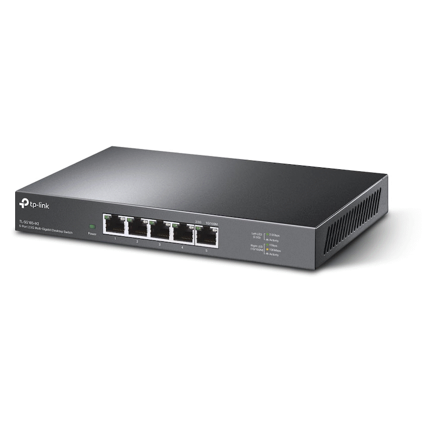 TL-SG105-M2 5-Port 2.5G Multi-Gigabit Desktop Switch