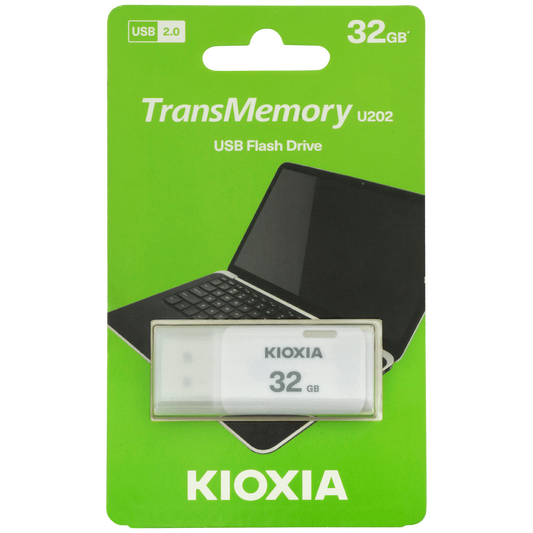 Kioxia 32GB USB 2.0-White
