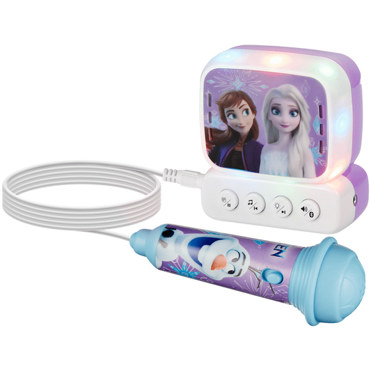 Disney Frozen Bluetooth Mini Karaoke Machine with Belt Hook