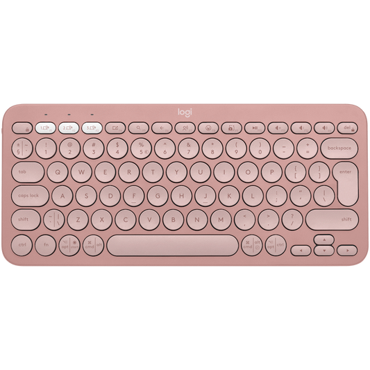 Logitech(R) Pebble Wireless Keys 2 K380s - Tonal Rose