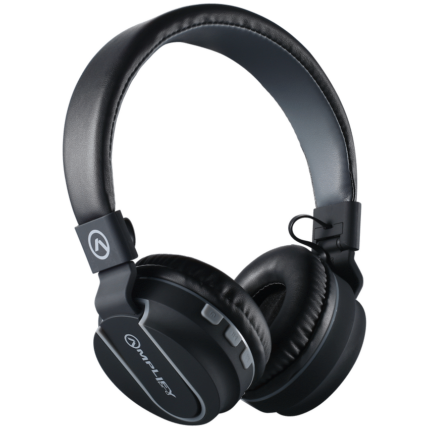 Amplify Fusion Series Bluetooth Headphone - Black/Grey - Guards On Duty Shop & Security Guards