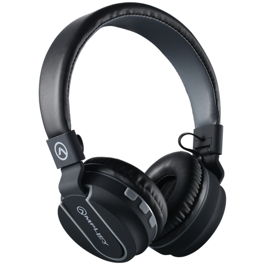 Amplify Fusion Series Bluetooth Headphone - Black/Grey - Guards On Duty Shop & Security Guards
