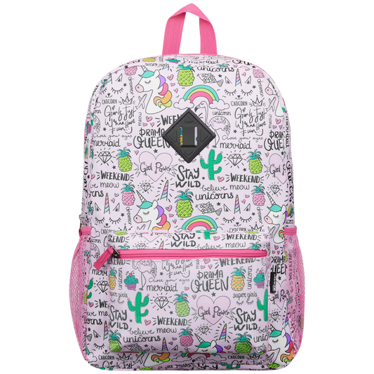 Quest Unicorn Weekend 4-Piece BTS Backpack Combo - Pink