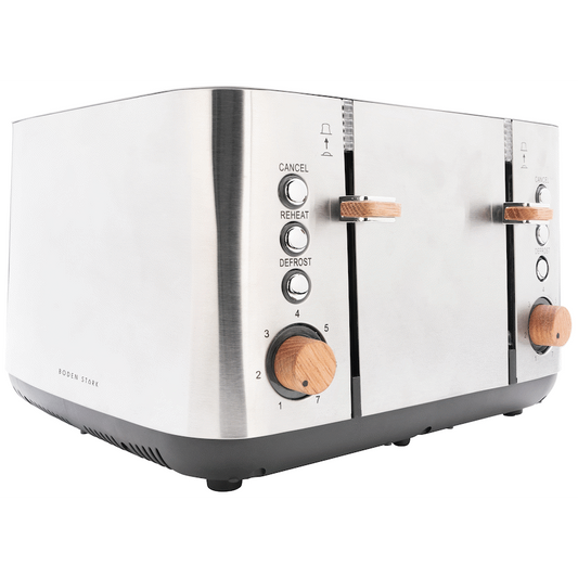 Boden Stark Anson Collection 4-Slice SS Toaster - Guards On Duty Shop & Security Guards