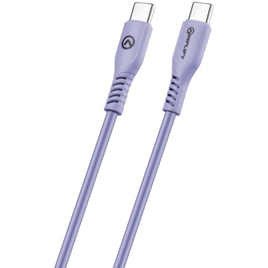 Amplify CoreCharge 1.2m USB-C to USB-C Cable - Lavender - Guards On Duty Shop & Security Guards