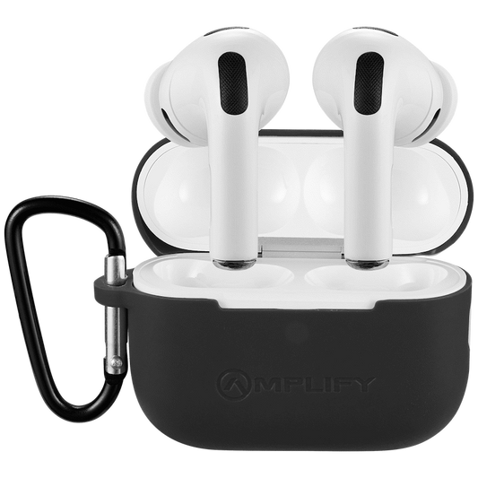 Amplify Note X 3 Series TWS Earphones - White Case + Black Cover - Guards On Duty Shop & Security Guards