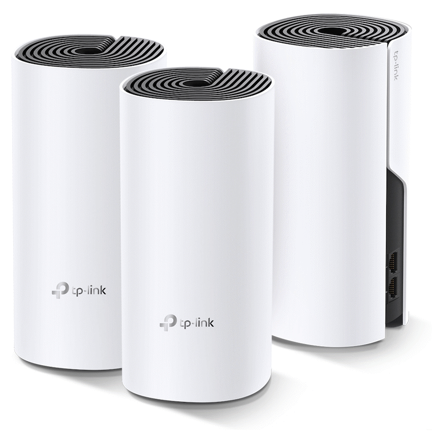 Deco M4 (3-Pack) AC1200 Whole-Home Mesh Wi-Fi System