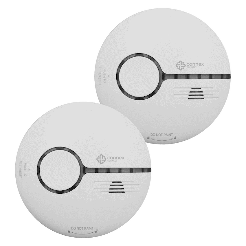 Smart Wi-Fi Smoke Detector Alarm Twin Pack - Guards On Duty Shop & Security Guards