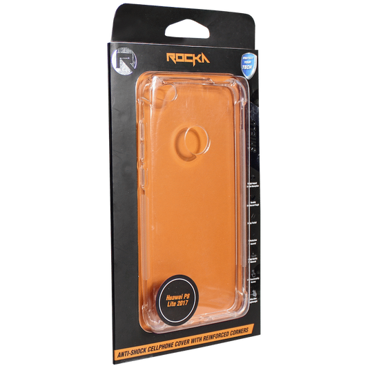 Rocka Shield Series  phone cover anti shock TPU -  Huawei P8 Lite 2017 - clear