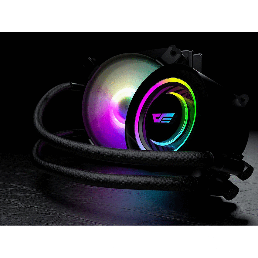 darkFlash DX120 V2.6 Liquid CPU Cooler - Black - Guards On Duty Shop & Security Guards