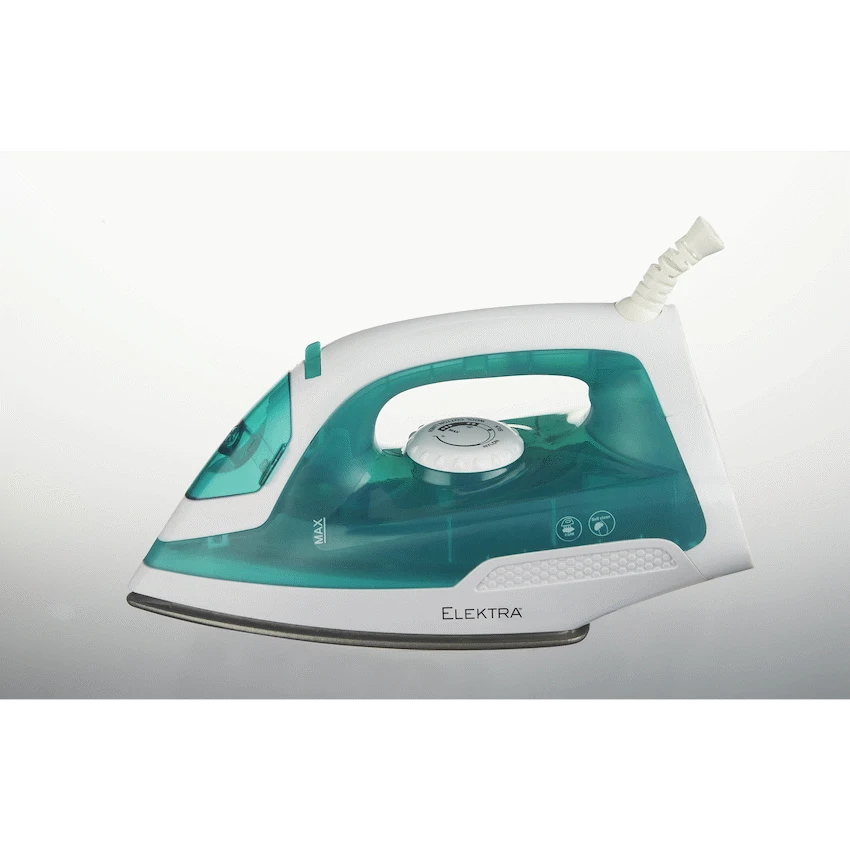 Elektra 1200W Steam Iron - Green - Guards On Duty Shop & Security Guards