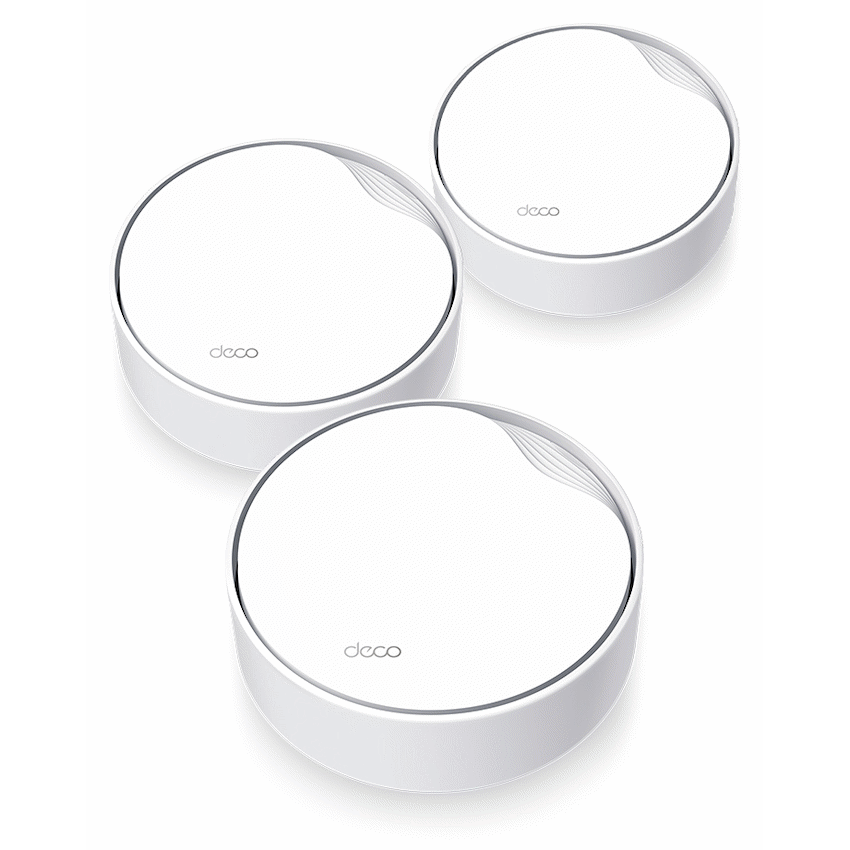 Deco X50-POE (3-Pack) AX3000 Whole Home Mesh Wi-Fi 6 System with PoE