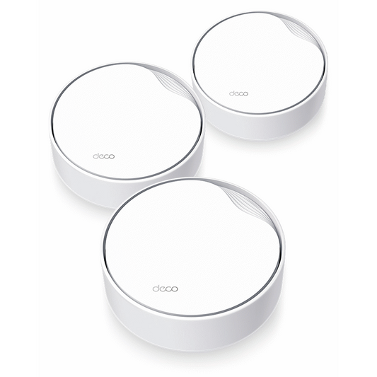 Deco X50-POE (3-Pack) AX3000 Whole Home Mesh Wi-Fi 6 System with PoE