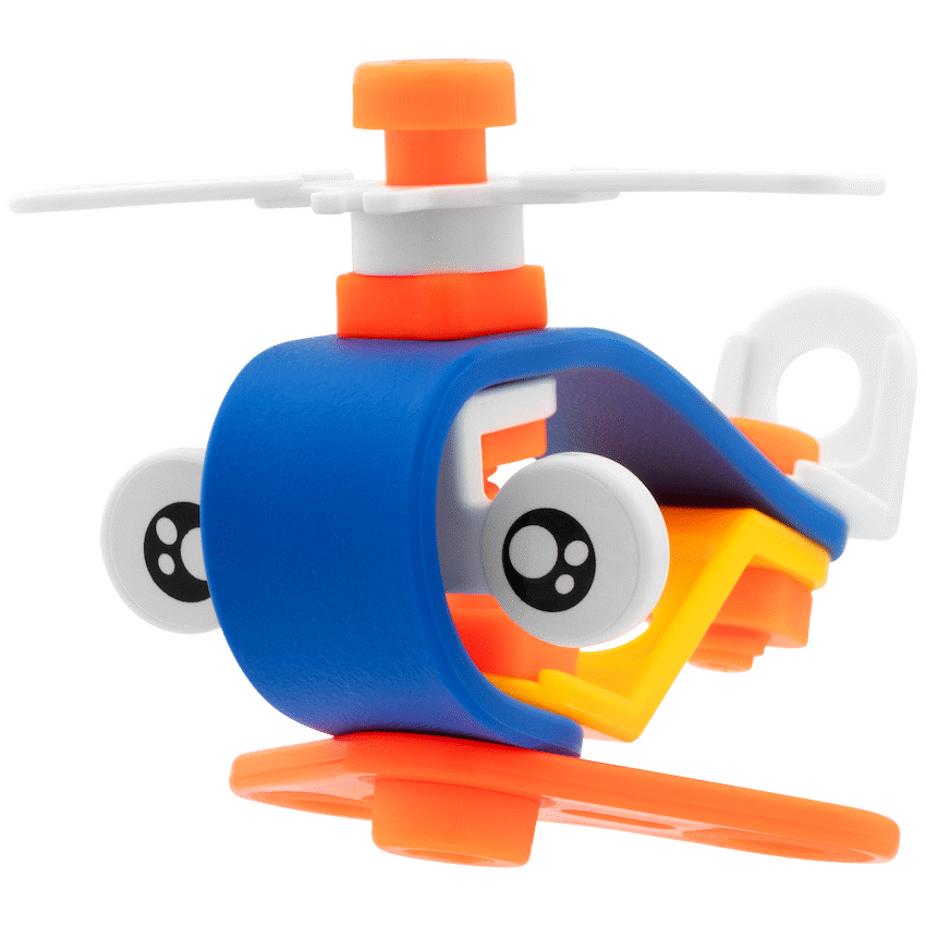 Edu-matic Flexi Build Mini Kit - Helicopter - 14 pcs - Guards On Duty Shop & Security Guards