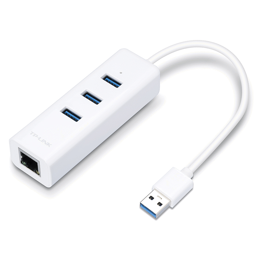 UE330 USB 3.0 to Gigabit Ethernet Network Adapter with 3-Port USB 3.0 Hub