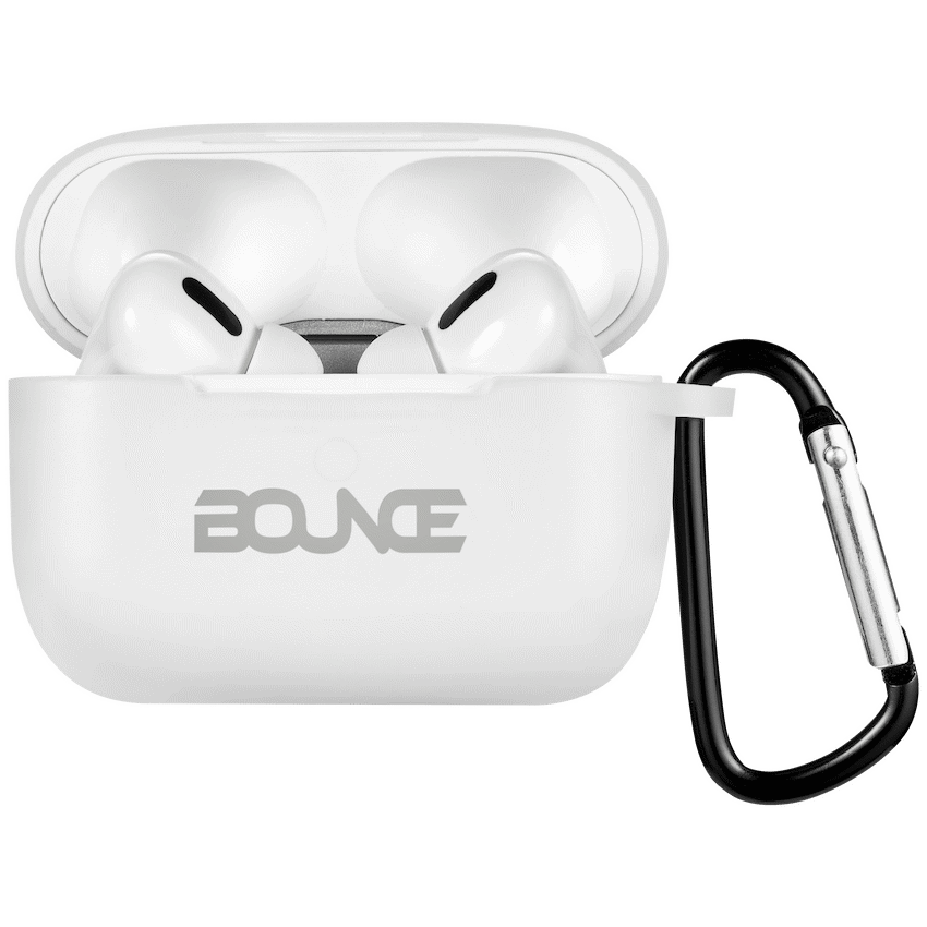 Bounce Clef X True Wireless Earphones + Silicone Accessories - White - Guards On Duty Shop & Security Guards