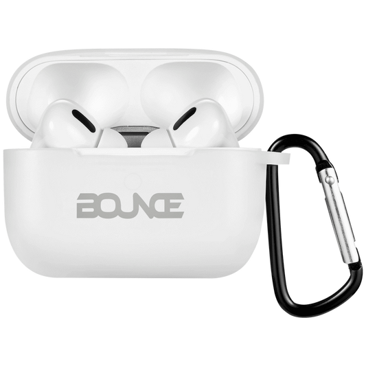 Bounce Clef X True Wireless Earphones + Silicone Accessories - White - Guards On Duty Shop & Security Guards