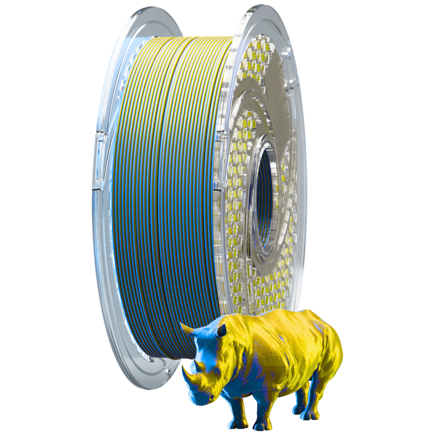 Secure Filaments SA Filament Dual Silk PLA Filament 750g - Golden Sapphire | Guards on ...
