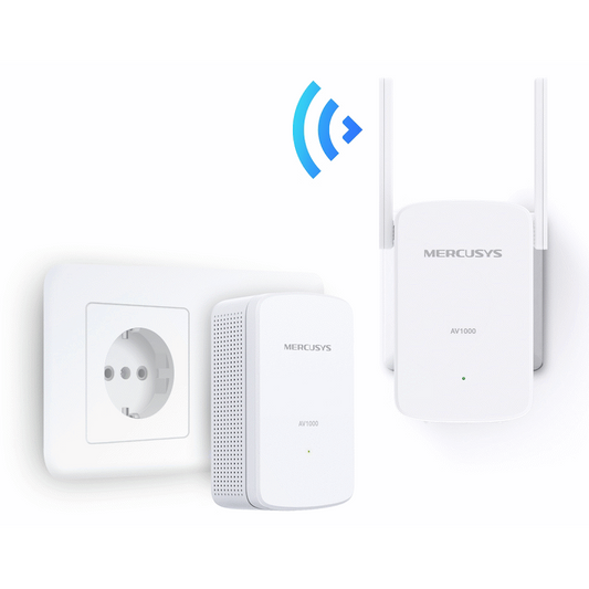TP-Link Mercusys MP510 KIT AV1000 Gigabit Powerline Wi-Fi Kit