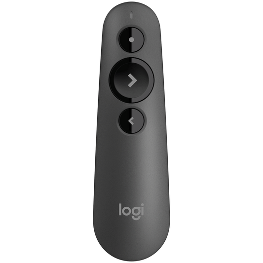 Logitech(R) R500s Laser Wireless Presentation Remote - Graphite