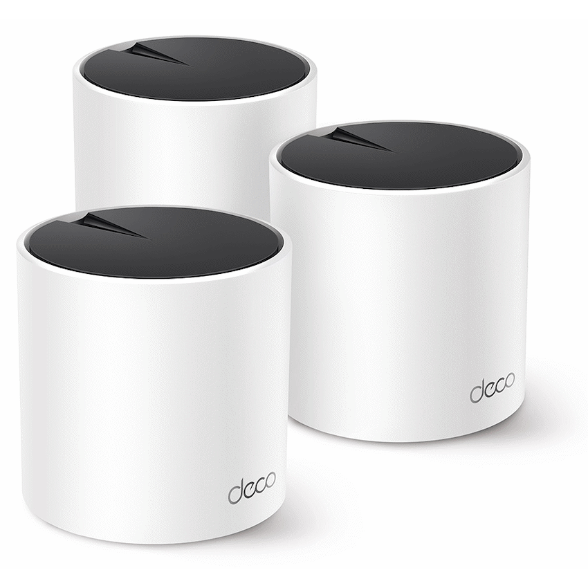 Deco X55 (3-Pack) AX3000 Whole Home Mesh Wi-Fi 6 System
