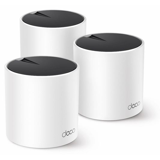 Deco X55 (3-Pack) AX3000 Whole Home Mesh Wi-Fi 6 System