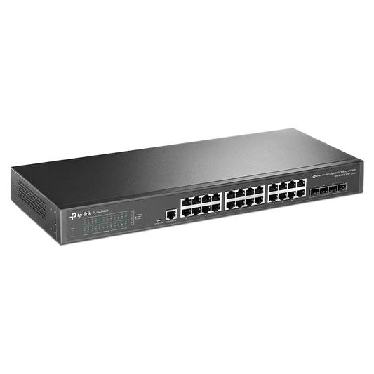 TL-SG3428X JetStream 24-Port Gigabit L2+ Managed Switch with 4 10GE SFP+ Slots