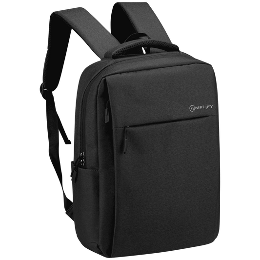 Amplify Cuba 15.6" Laptop Backpack Black - Guards On Duty Shop & Security Guards