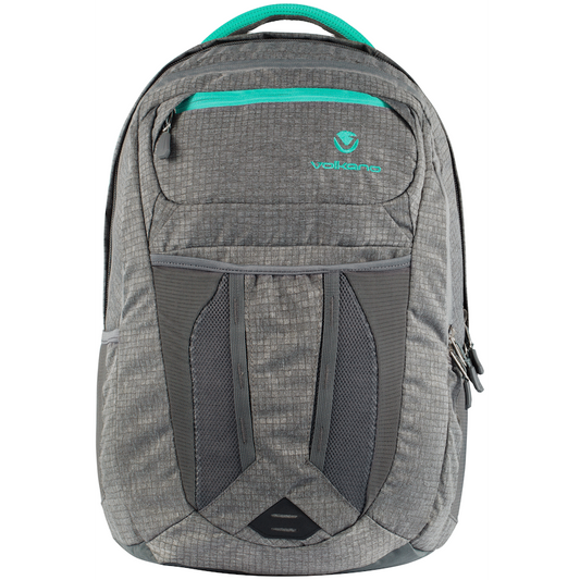 Volkano Crush Backpack - Grey/Aqua
