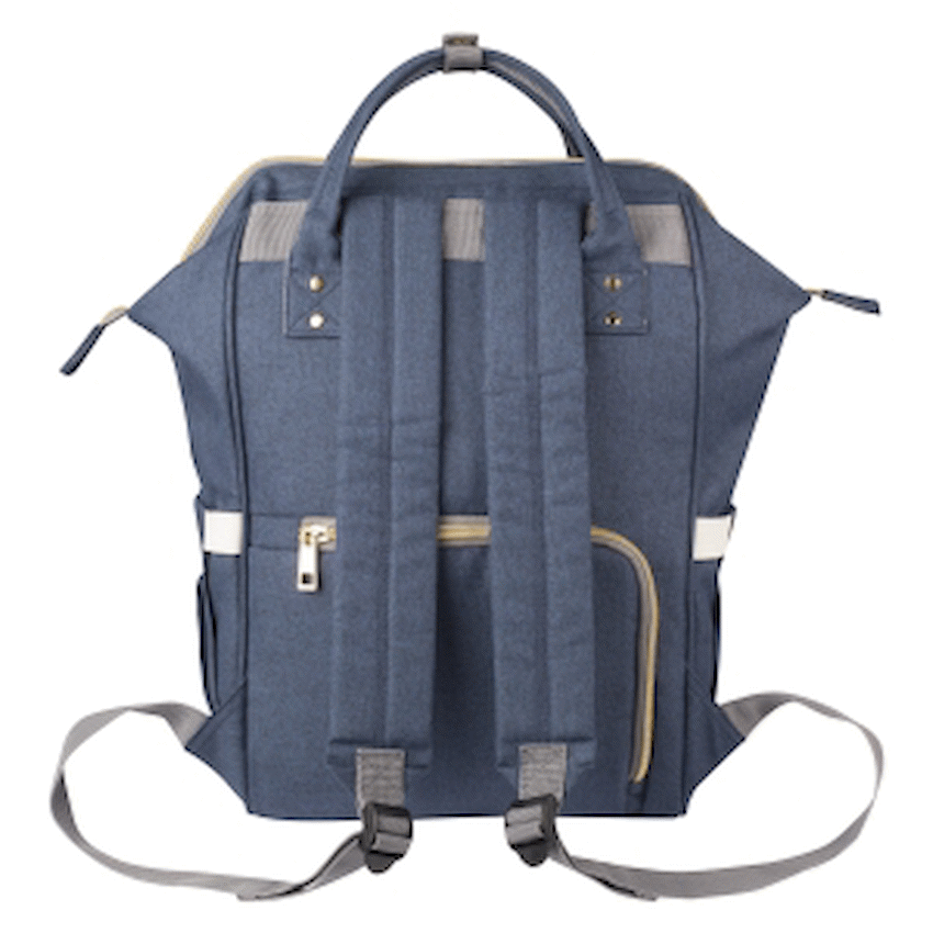 Totes Babe Alma 18L Diaper Backpack, Navy.