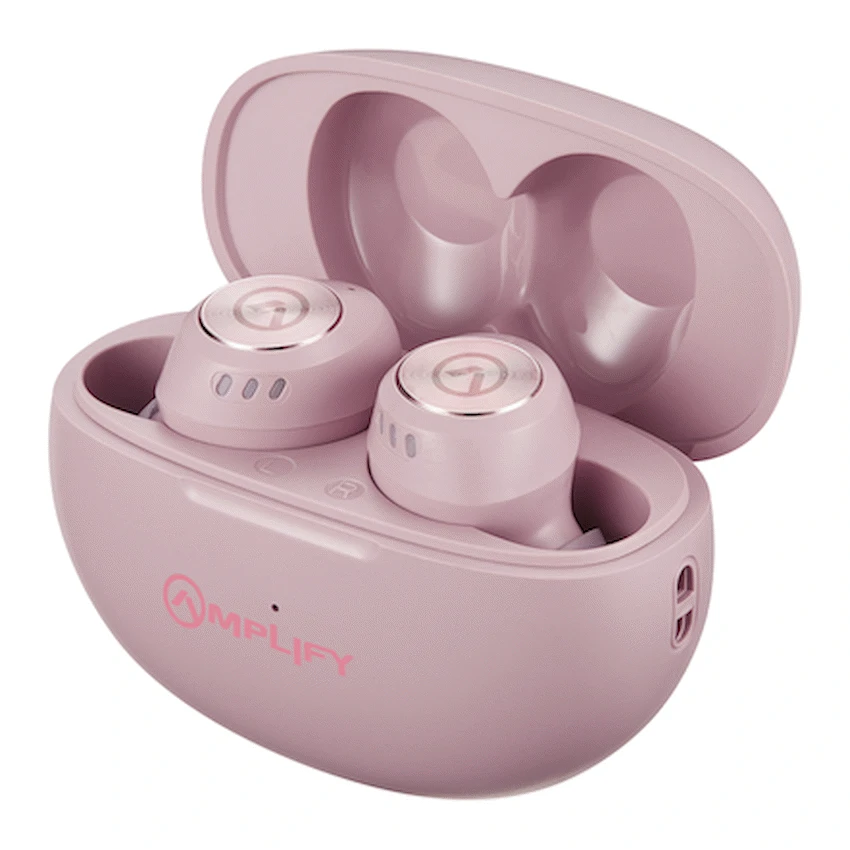 Amplify Zodiac Series TWS Earphones with Charging Case - Pink - Guards On Duty Shop & Security Guards