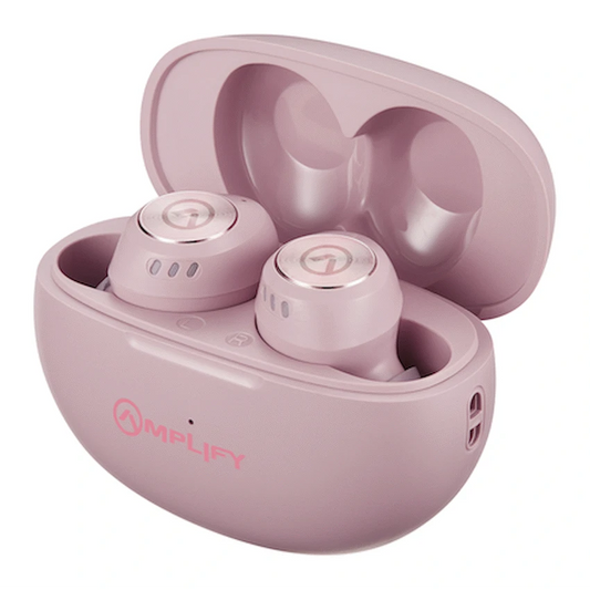Amplify Zodiac Series TWS Earphones with Charging Case - Pink - Guards On Duty Shop & Security Guards
