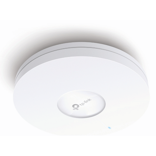 TP-Link Omada AX3600 Ceiling-Mount Dual-Band Wi-Fi 6 AP 3.6Gbps 2.4/5GHz 1×2.5G 1000+ Clients