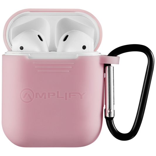 Amplify Buds Series True Wireless Earphones with Silicone Accessories - Pink - Guards On Duty Shop & Security Guards