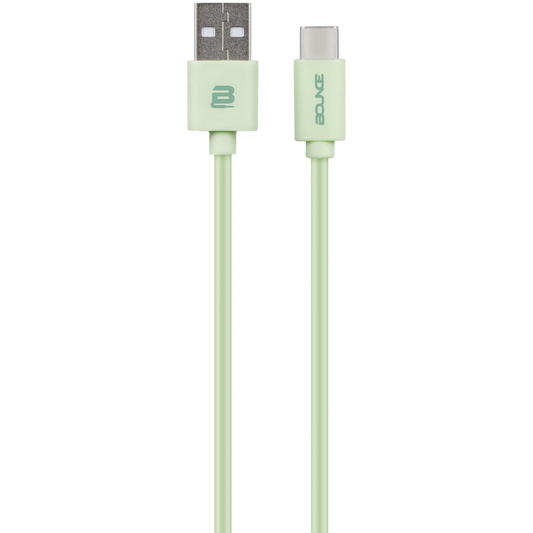 Bounce Cord series 2m USB toType C cable - Green - Guards On Duty Shop & Security Guards