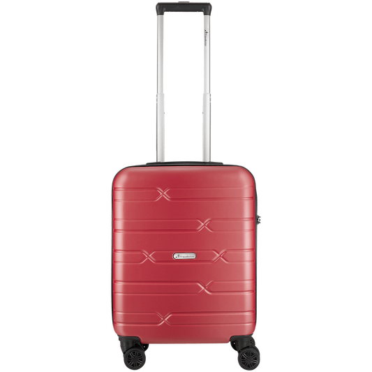 Travelwize Bondi ABS 4-Wheel Spinner 55cm Luggage - Red