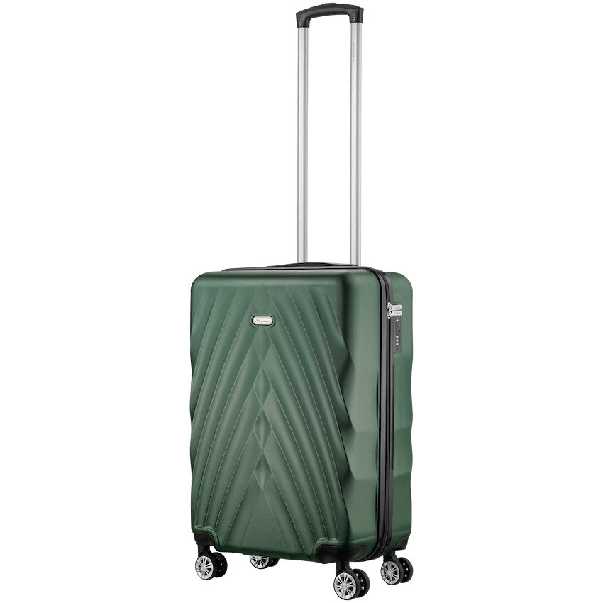 Travelwize Terra ABS 55cm 4-Wheel Spinner Luggage - Bottle