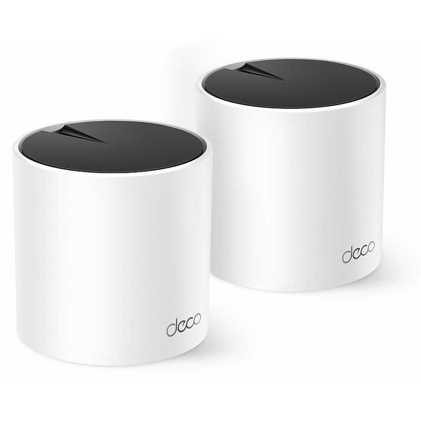 TP-Link AX3000 2pk Whole Home Wi-Fi 6 Mesh System 3.0 Gbps 3×1G Ports OFDMA MU-MIMO
