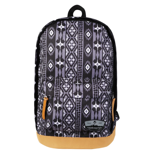 Volkano Suede Series Backpack - Ethnic - Dark Grey