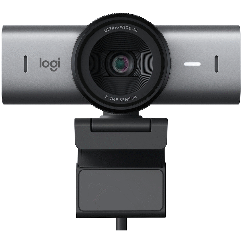 Logitech MX Brio 4K Ultra HD Webcam - Graphite - Guards On Duty Shop & Security Guards
