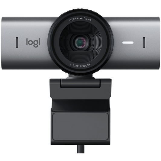 Logitech MX Brio 4K Ultra HD Webcam - Graphite - Guards On Duty Shop & Security Guards
